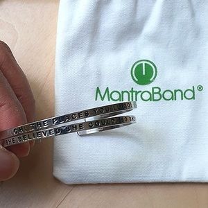 Graduation Silver MantraBand Bracelets